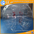 Giant clear human sized hamster ball, best selling inflatable buddy belly bumper ball